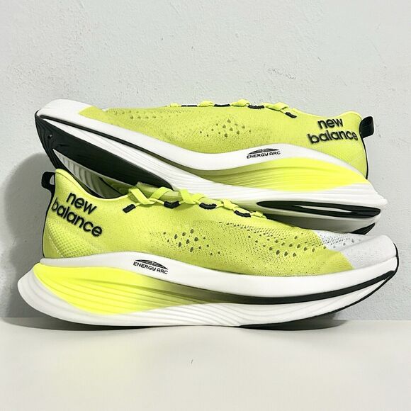New Balance FuelCell SuperComp Elite v3 Men’s Size 12 White Running Shoes No Lid - Picture 6 of 8